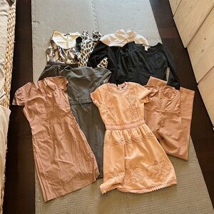 8 bundle dress Tahari  and jumpsuits max studio bcbg and more!